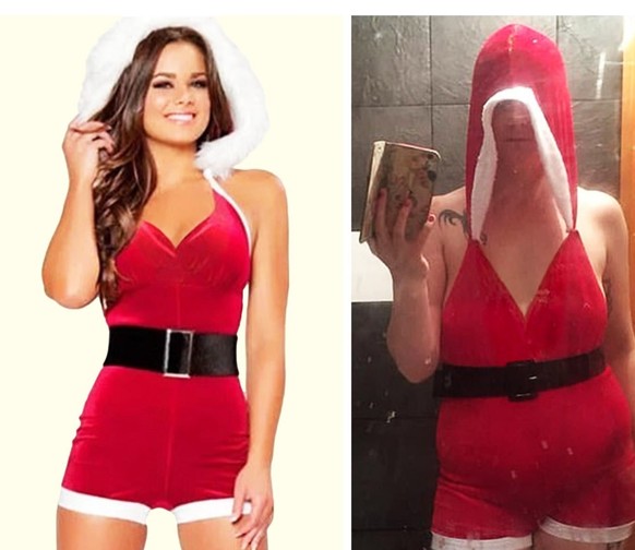 Online Shopping Fail: Sexy Santa Kostüm