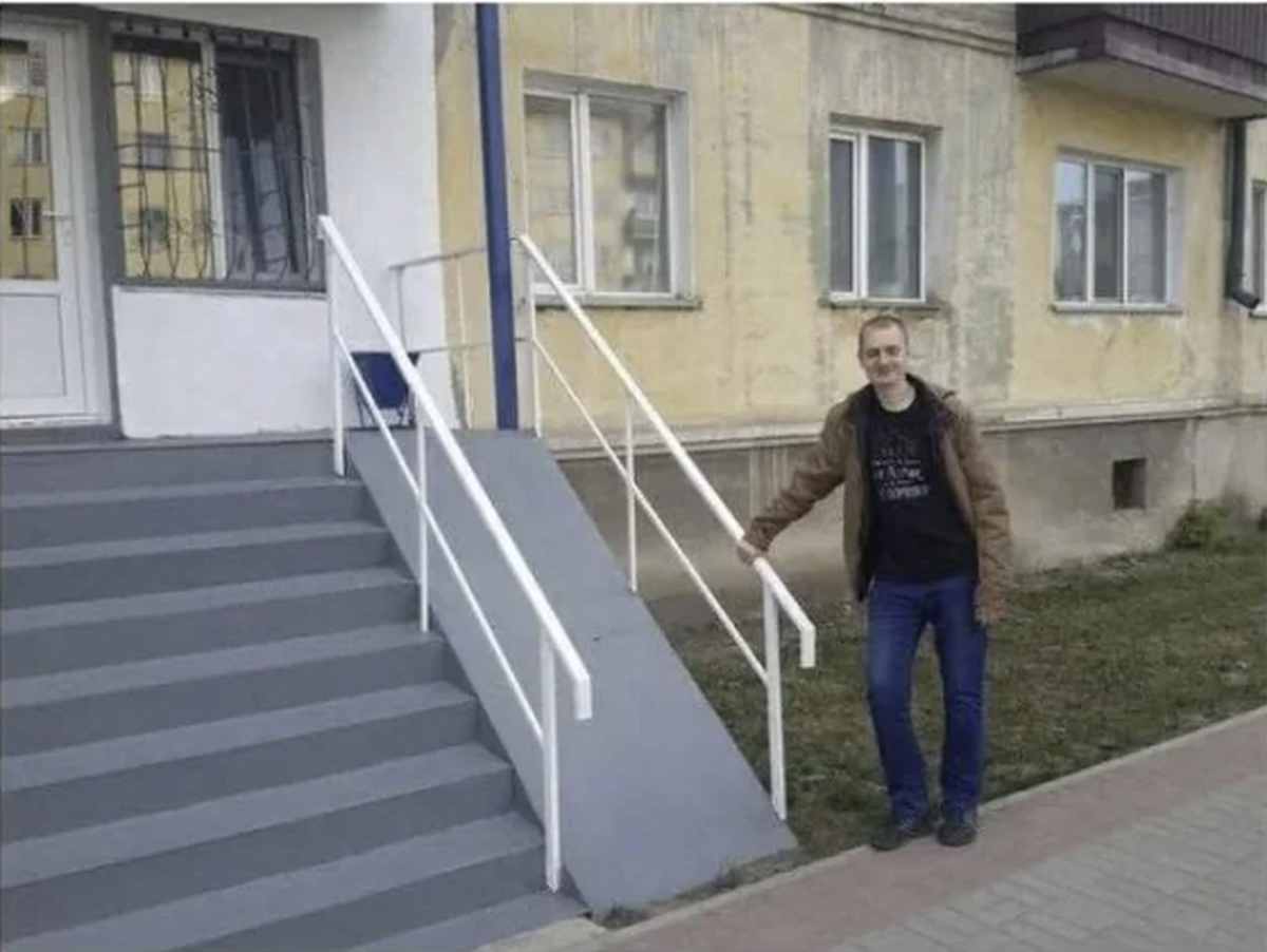 Die lustigsten Fails der Woche: Treppe für Rollstuhl