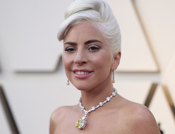 Lady Gaga arrives at the Oscars on Sunday, Feb. 24, 2019, at the Dolby Theatre in Los Angeles. (Photo by Richard Shotwell/Invision/AP)