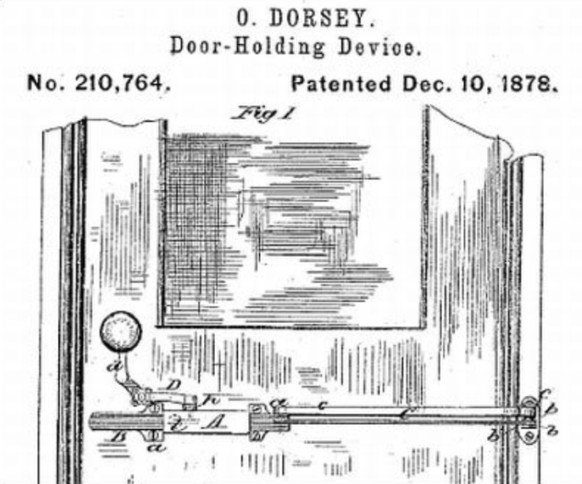 türknauf tür klinke patent 1878 o dorsey patent usa history https://doorknobfmpblog.wordpress.com/