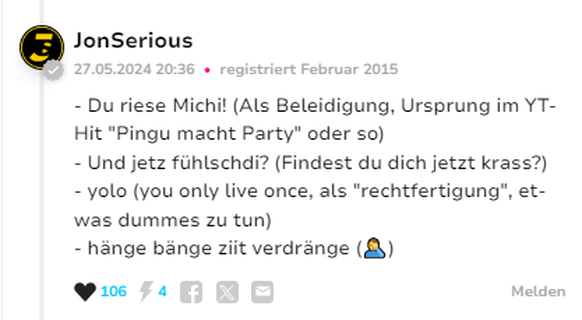 Jungedjargon watson Userinput