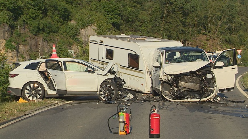 Autounfall in Beringen SH, 26.6.2023