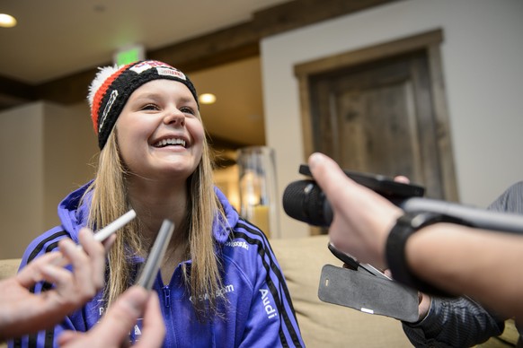 Charlotte Chable fährt erstmals auf der ganz grossen Bühne.