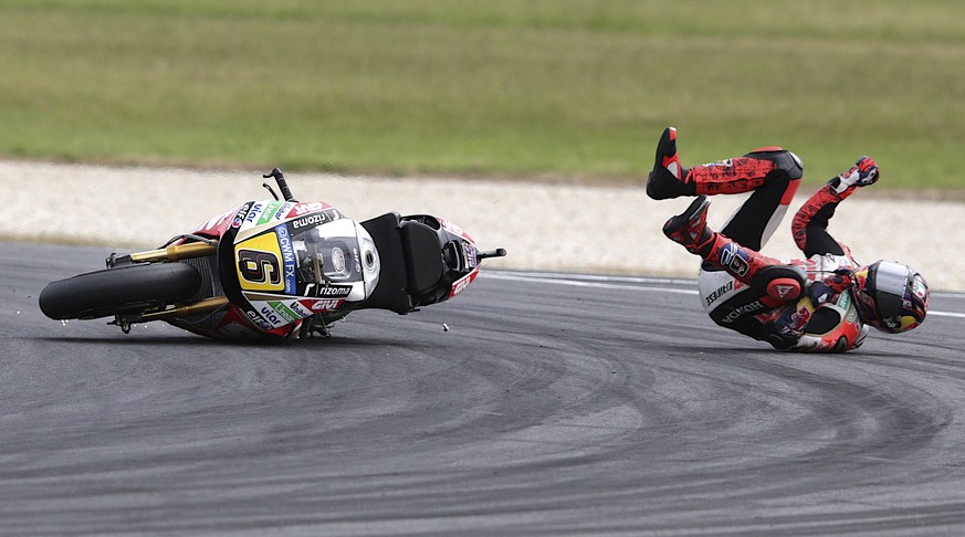 Bradl am Boden: Ein Bild, das symbolisch für das Ansehen einer ganzen Sportart in unserem Nachbarland steht.