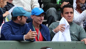 Stephane Vivier (r.) verlässt Federers Team.