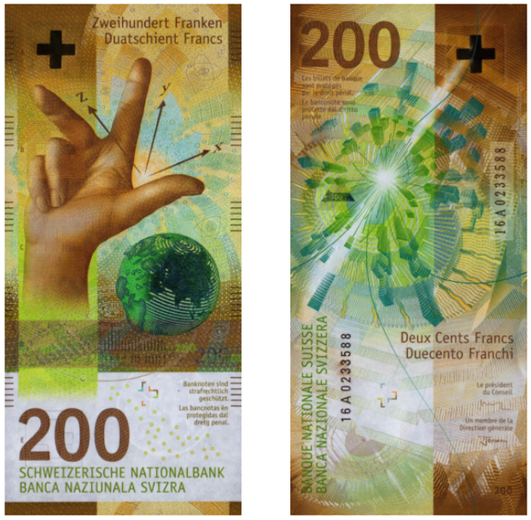 Switzerland&#039;s 200 Franc Note