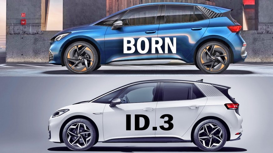 E-Autos: Cupra Born und VW. ID.3