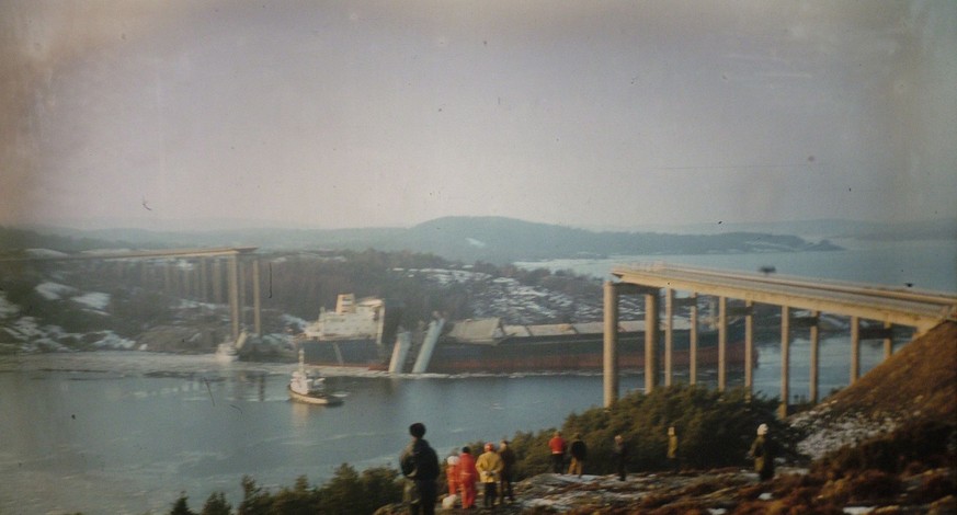 18. Januar 1980: Brückeneinsturz von Almöbron, Schweden. 
CC BY-SA 3.0, https://commons.wikimedia.org/w/index.php?curid=22391652
