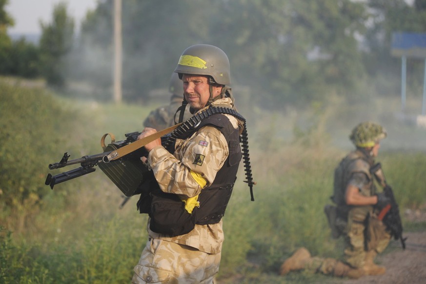 Ukrainische Soldaten in der umkämpften Donbass-Region: Ihre gefangen genommenen Kameraden könnten bald freikommen&nbsp;