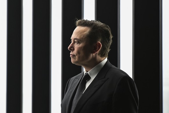 FILE - Elon Musk, Tesla CEO, attends the opening of the Tesla factory Berlin Brandenburg in Gruenheide, Germany, March 22, 2022. The intrigue surrounding Musk&#039;s Twitter investment took a new twis ...