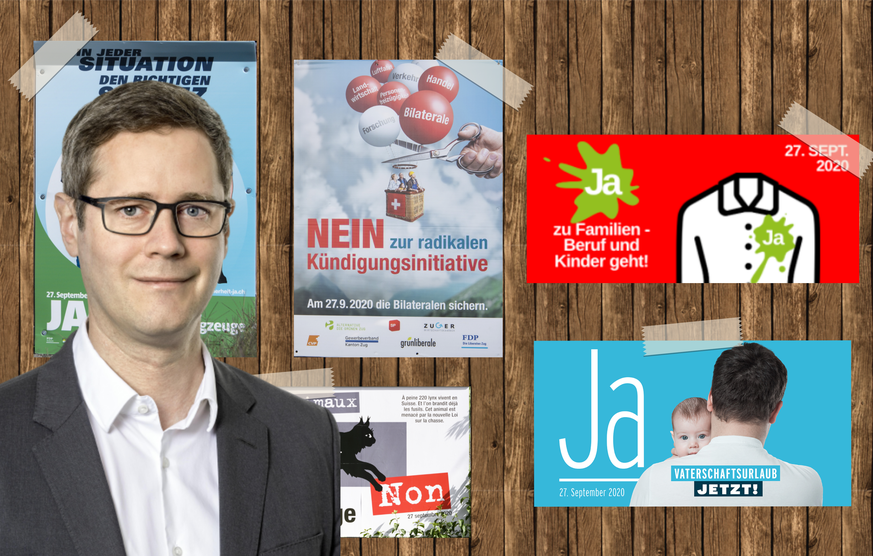 Abstimmungsonntag, Plakate, Experte, GFS