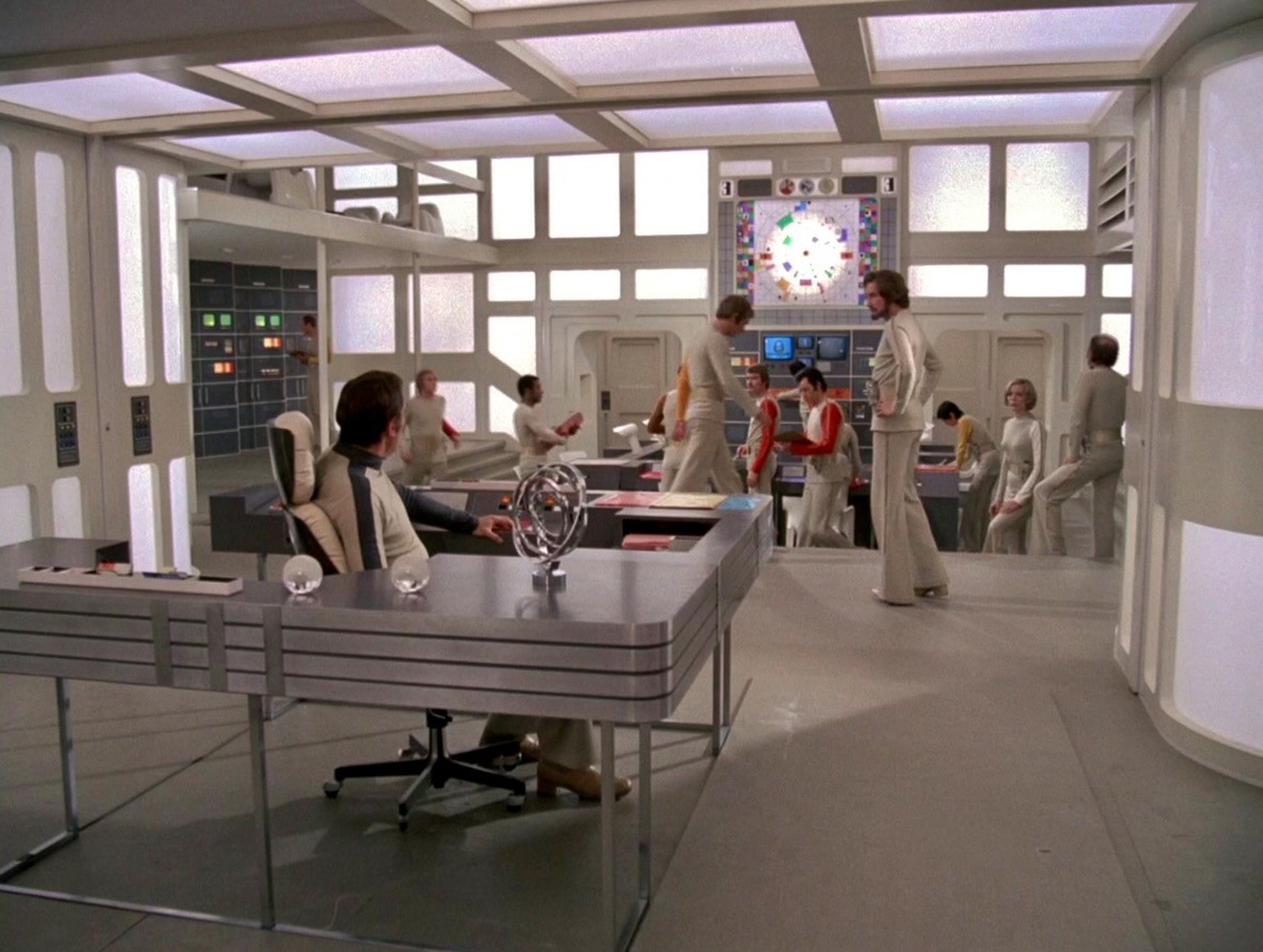 Space: 1999 - Lunar Base 1 
https://catacombs.space1999.net/