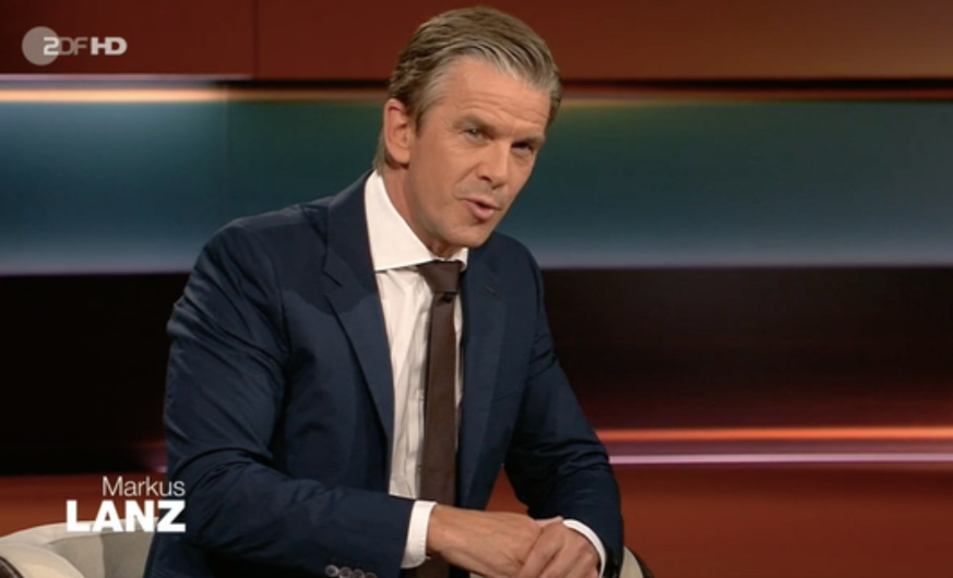 Moderator Markus Lanz thematisierte die wiederholten nuklearen Drohungen Wladimir Putins.