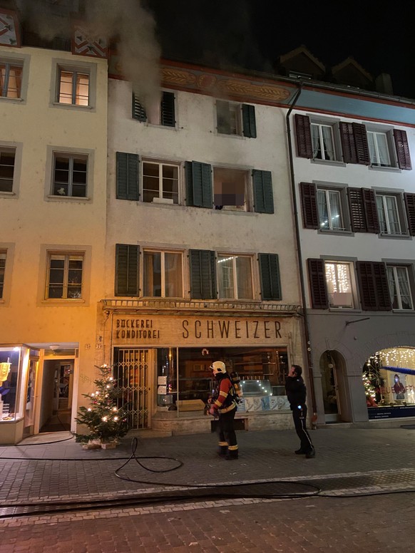 Auch in Aarau gab es einen Brand.