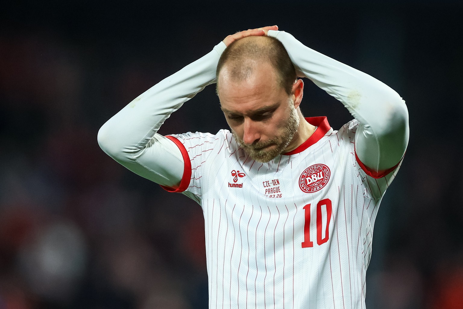 WM 2026: Christian Eriksen bricht bei Dänemark-Testspiel ern