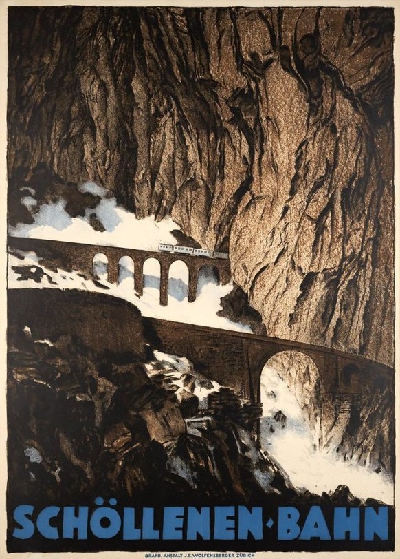 Otto Baumberger (1889-1961), Schöllenen-Bahn