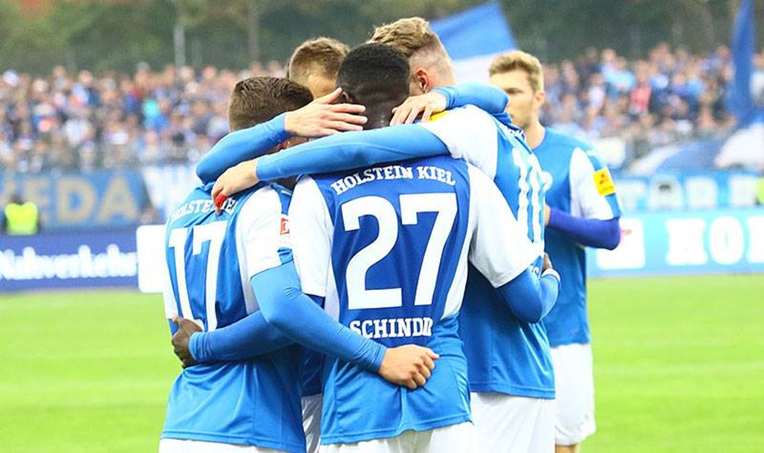 34 Tore in 14 Spielen: Aufsteiger Holstein Kiel hat die beste Offensive der 2. Bundesliga.