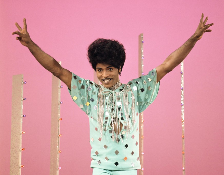 LOS ANGELES - OCTOBER 1: Little Richard appears on The Glen Campbell Goodtime Hour. Image dated October 1, 1971. (Photo by CBS via Getty Images)