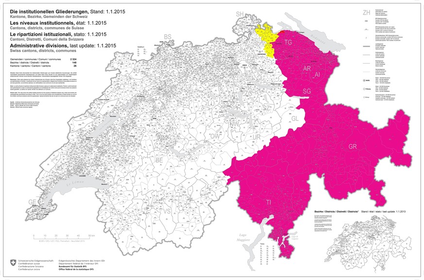 Die 31. Etappe von Steckborn nach Rickenbach ZH. Hier geht es zum Livetracking!