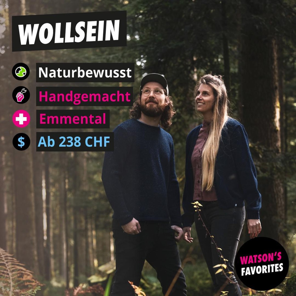Du willst wissen, wo deine Kleider herkommen? Dann entdecke jetzt die Pullis von wollsein.