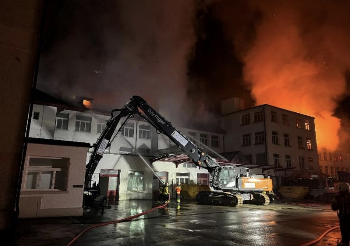 Dachstockbrand Langendorf SO Delta-Areal Brandstiftung
