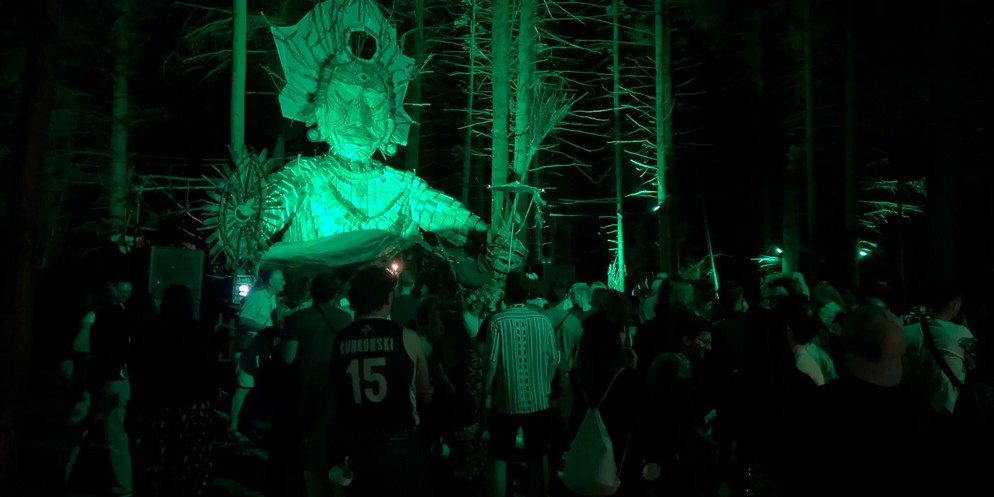Dieses Wochenede findet im Wald bei der Reithalle Geren in Wädenswil das Festival «Children of Panacea» statt. Eine Anwohnerin ist darüber empört. Das sei Lärmbelästigung vom Feinsten.