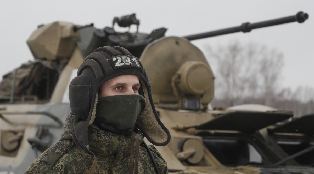 Un soldat russe à l'entraînement, près de Moscou, le 13 décembre (image d'illustration).