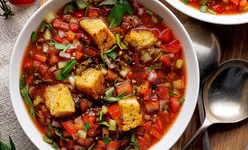 Gordon Ramsay's chunky gazpacho
https://i.guim.co.uk/img/static/sys-images/Guardian/Pix/pictures/2010/6/29/1277828827833/Gazpacho-006.jpg?width=620&amp;dpr=2&amp;s=none&amp;crop=none