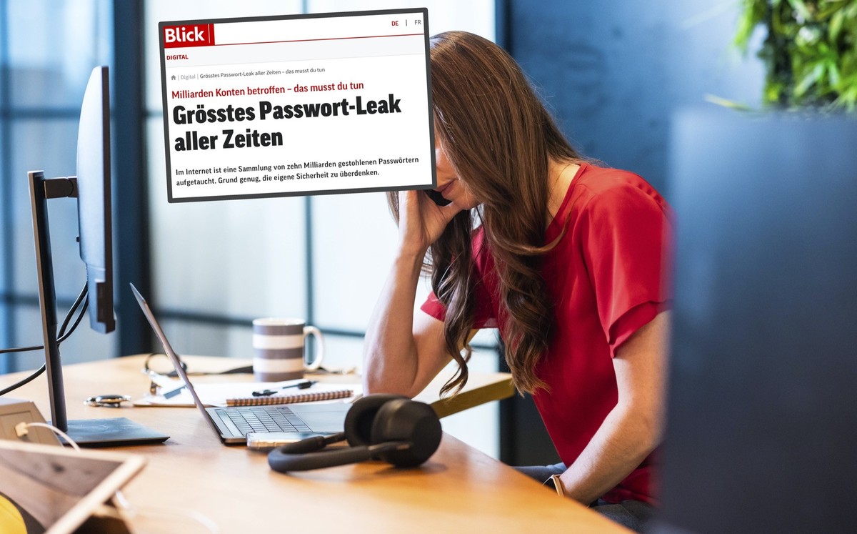 Passwort-Leak (Symbolbild)