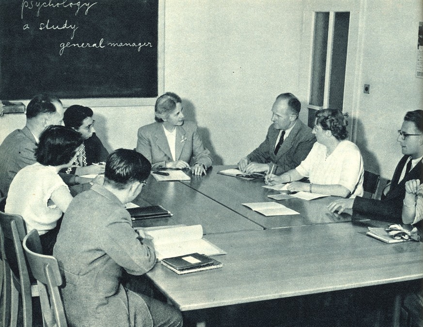 Gründung Klubschule
(1944) MGB_Dok_Fo_128260 Migros Klubschule:
Sprachunterricht
ca. 1944 -
ca. 1950