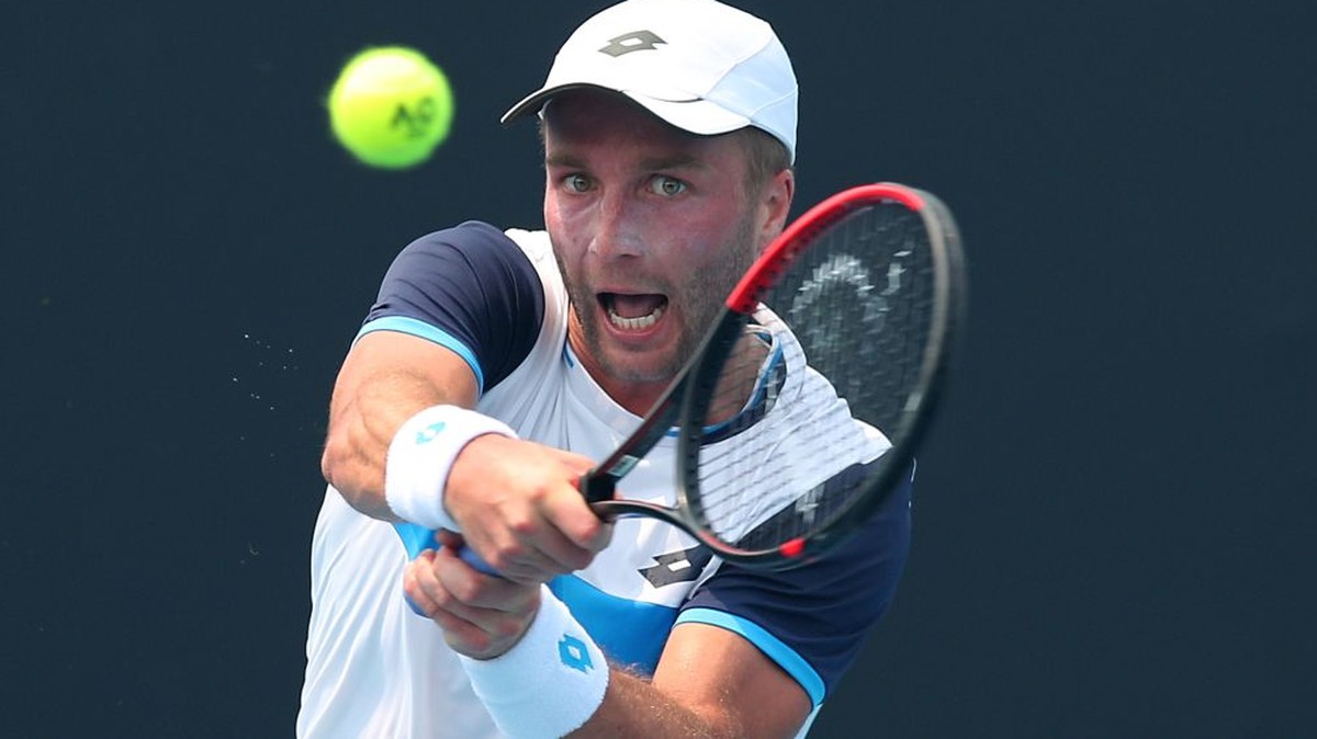 Liam Broady wollte nicht spielen, musste aber.