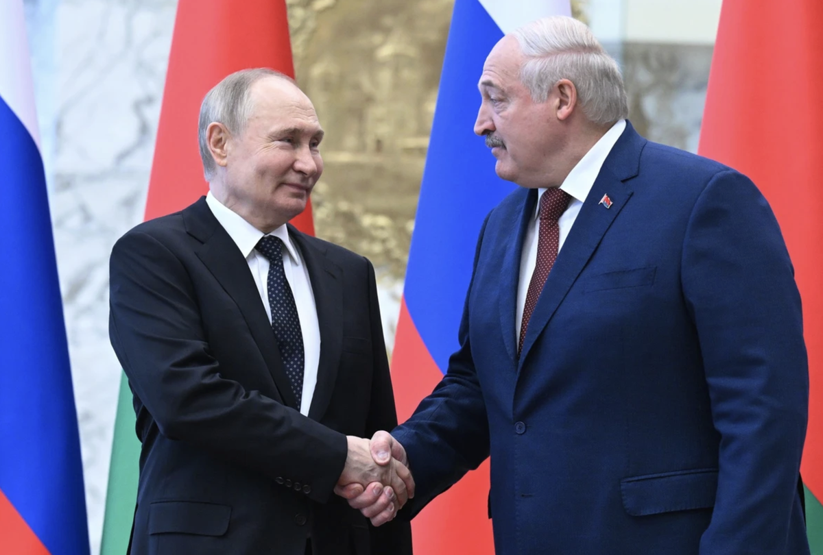 Man schätzt und braucht sich: der russische Präsident Putin und der belarussische Präsident Lukaschenko.