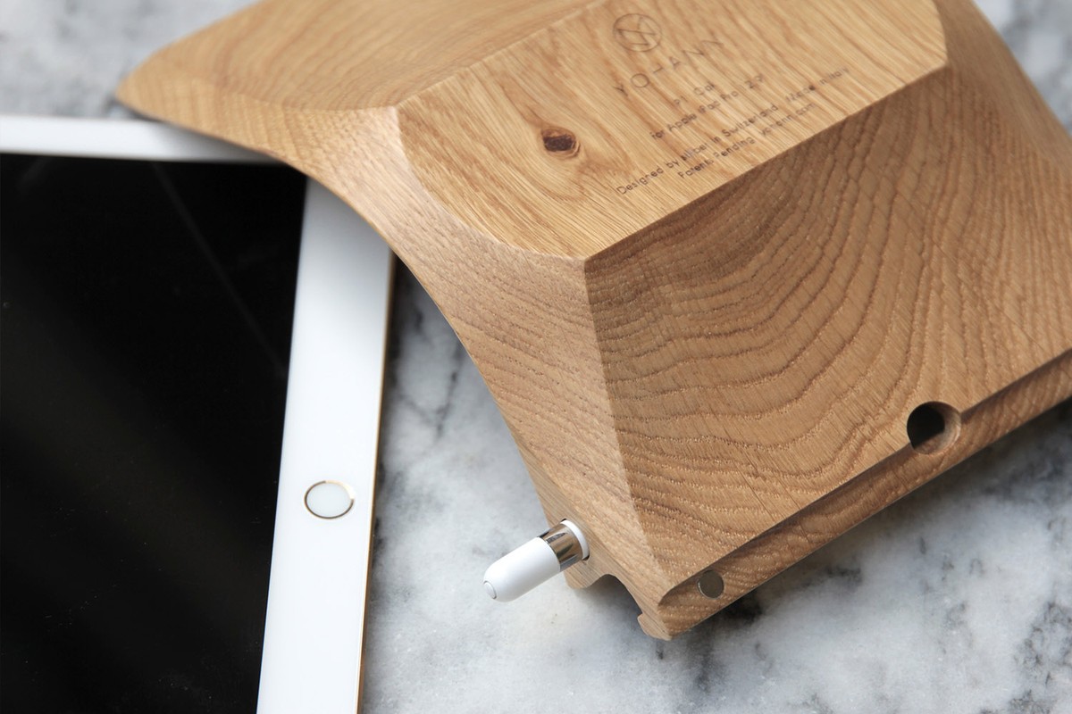 iPad-Ständer Yohann, Schweizer Design