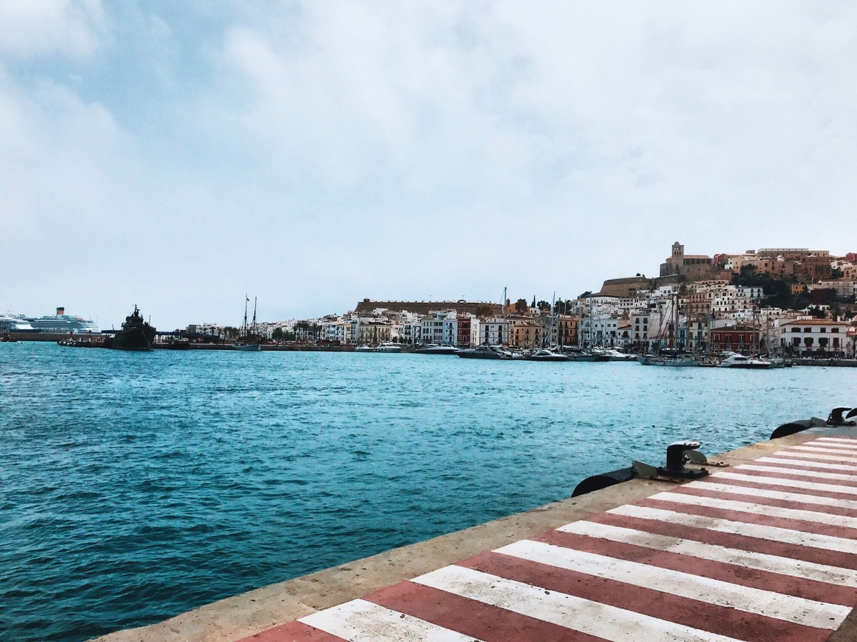 Der Hafen von Ibiza-Stadt.