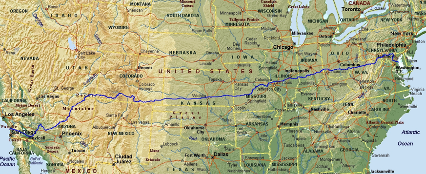 Die Strecke 2022: Rund 4800 km mit etwa 54'000 Höhenmetern.