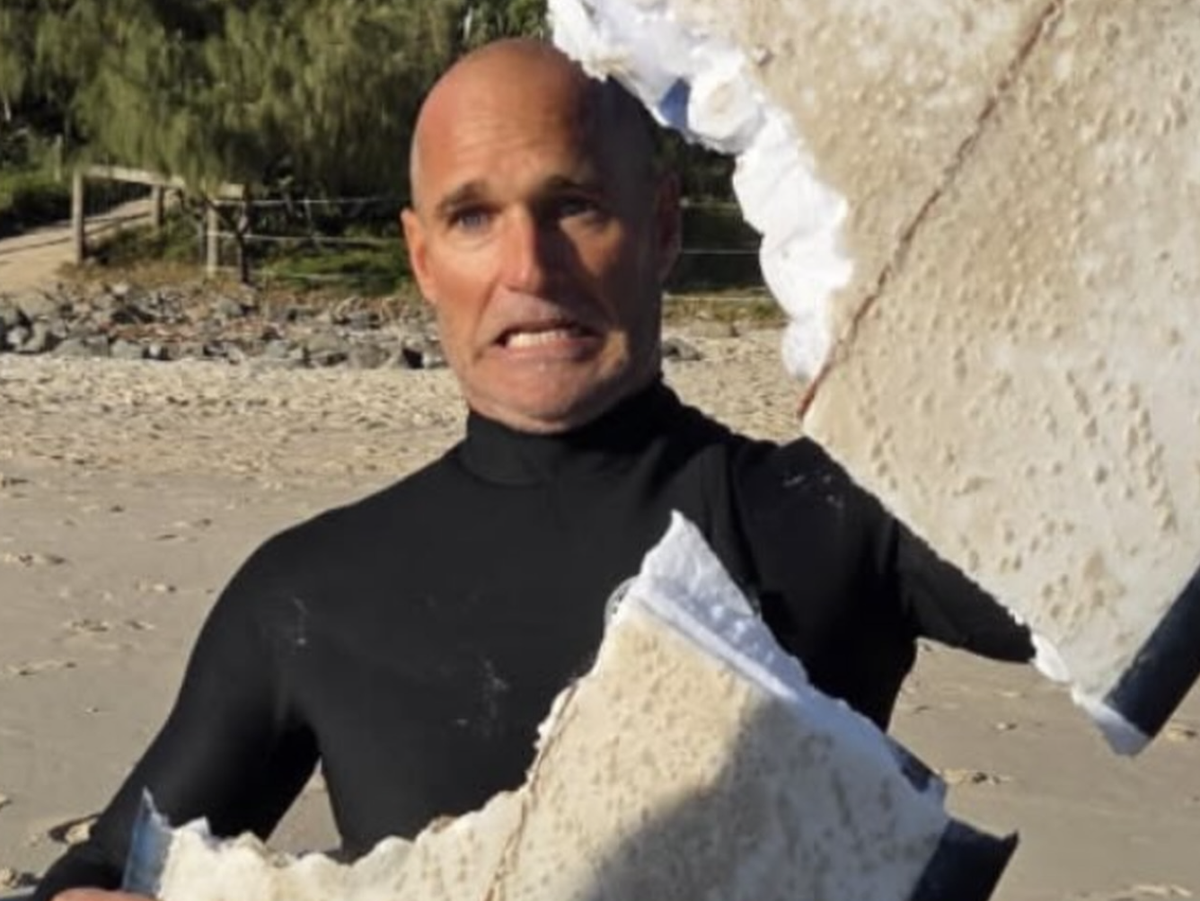 Nicka Atkins Australien Haiangriff beim Surfen