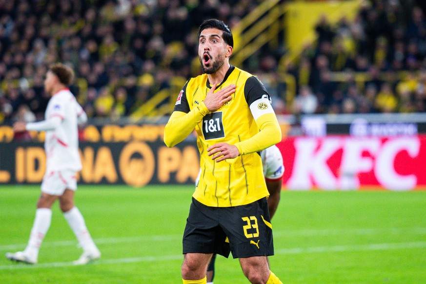 02.11.2024 - Fu�ball, 2024/2025, 1. Bundesliga, 9. Spieltag, Borussia Dortmund - RB Leipzig: Emre Can Dortmund DFL REGULATIONS PROHIBIT ANY USE OF PHOTOGRAPHS AS IMAGE SEQUENCES AND/OR QUASI-VIDEO. ** ...