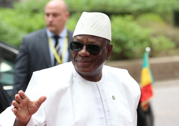 Ibrahim Boubacar Keita gab den Regierungswechsel bekannt.