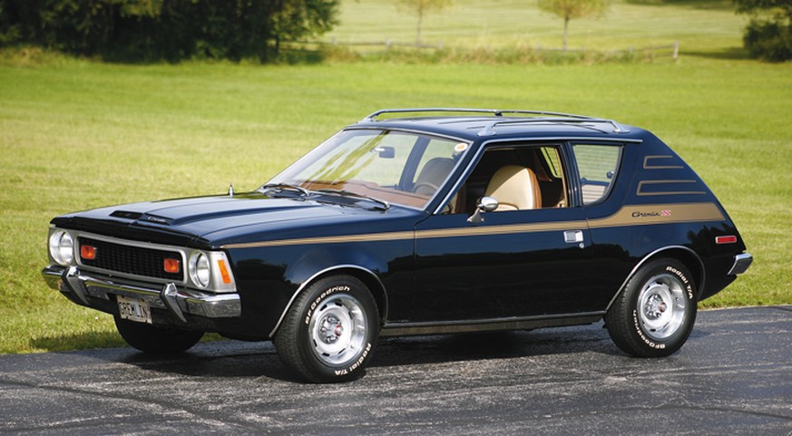 AMC Gremlin USA kleinwagen auto 1970er http://blog.consumerguide.com/photo-feature-1972-gremlin-x/