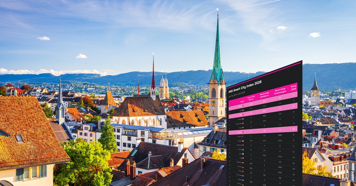 Smarteste Städte der Welt: 3 Schweizer in den Top 10 – eine davon auf Rang 1