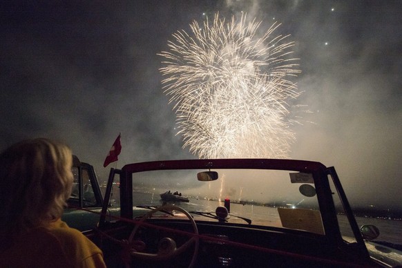 Das Highlight des Festes: Das Feuerwerk.