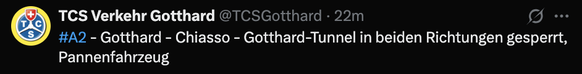 Gotthard Tweet