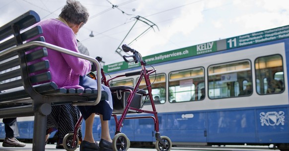Diese Rentnerin in Zürich hat niemandem etwas zuleide getan.