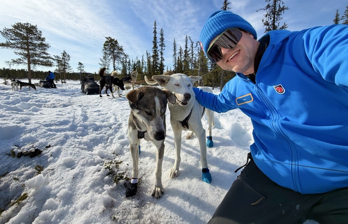 Fjällräven Polar 2026 Reto Fehr Schweden Lappland Schlittenhunde