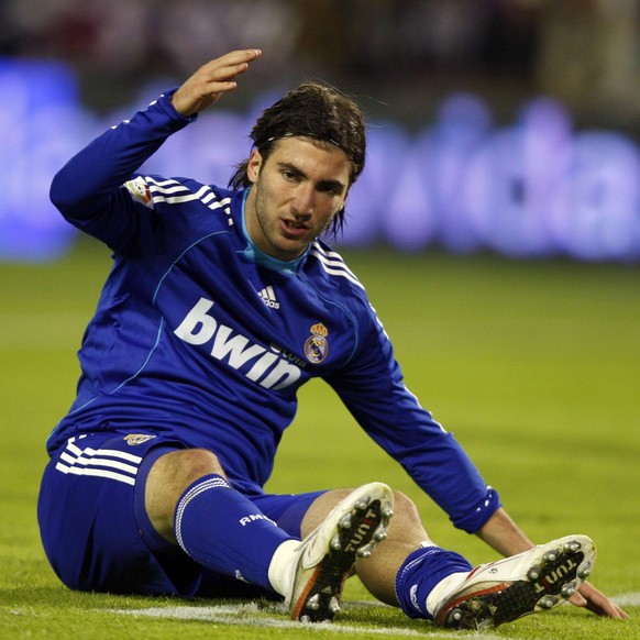 Bildnummer: 04095100 Datum: 15.11.2008 Copyright: imago/Cordon Press/Diario AS
Gonzalo Higuain (Real Madrid) - PUBLICATIONxINxGERxSUIxRUSxUKRxPOLxHUNxROMxONLY - NOxONLINExUSE; Vdig, quer, Freisteller, ...