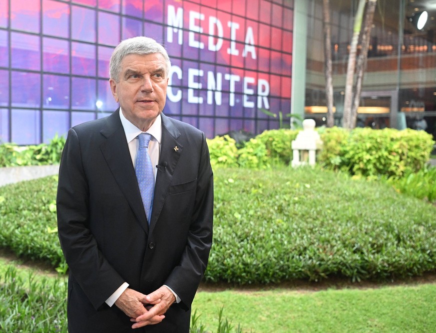 Indonesia G20 Summit 8317980 11/16/2022 International Olympic Committee IOC President Thomas Bach is seen in the media center during the G20 Summit in Nusa Dua, Bali, Indonesia.  Pavel Bednyak...