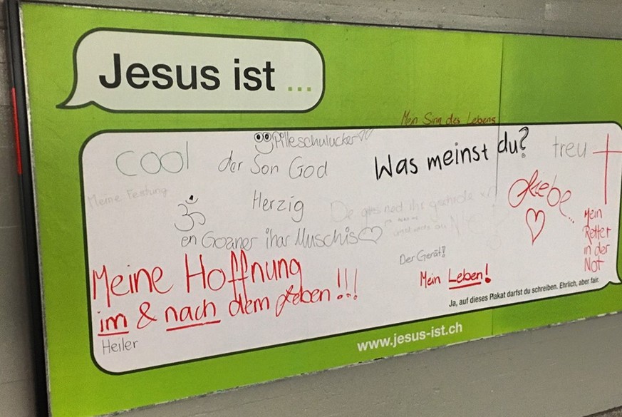 Jesus ist ...
jesus-ist.ch