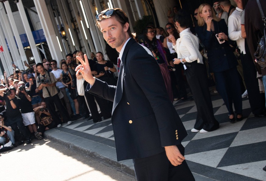Celebrities at the New York Fashion Week Tommy Hilfiger Show Featuring: Patrick Schwarzenegger Where: New York, New York, United States When: 10 Sep 2026 Credit: Janet Mayer/INSTARimages.com EDITORIAL ...