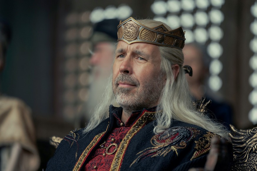 House of the Dragon HBO HOTD Paddy Considine as King Viserys Targaryen