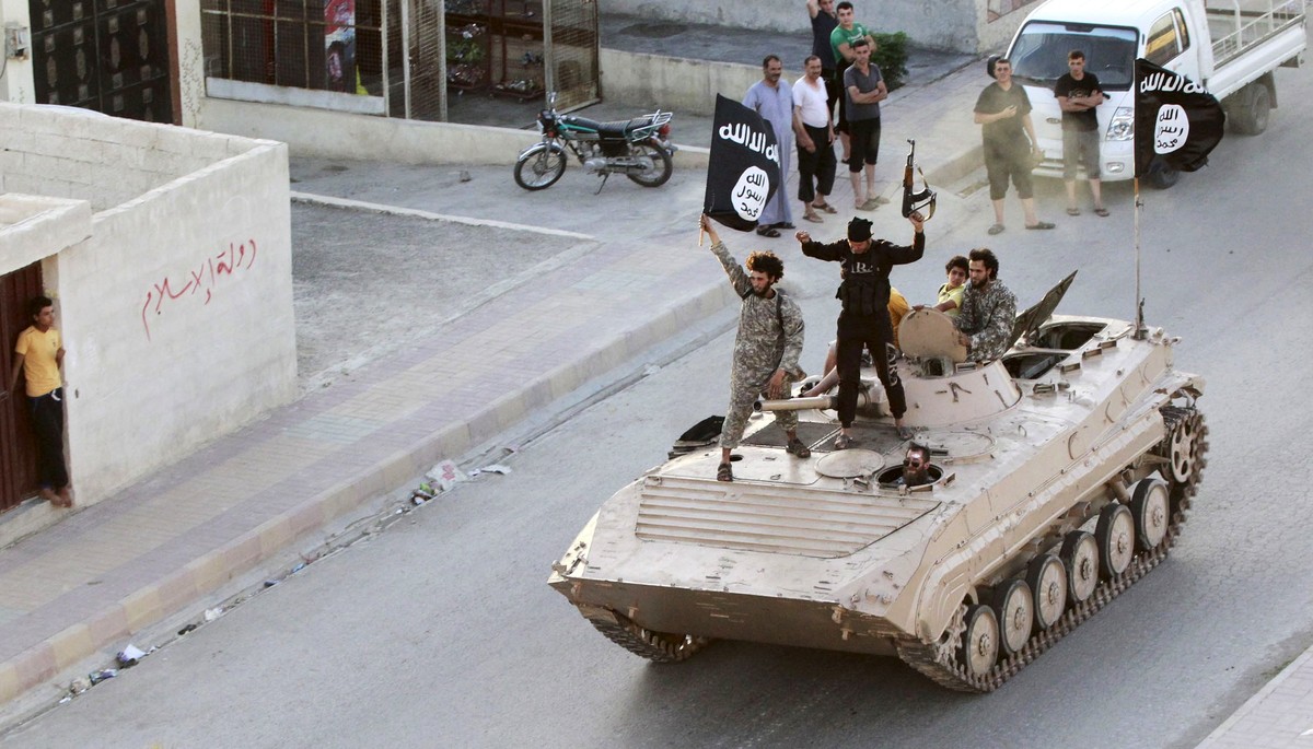 «IS»-Kämpfer in Rakka: Das IKRK will mit der Terrormiliz verhandeln.
